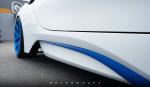 BMW i8 Matte White by MetroWrapz 2016 года